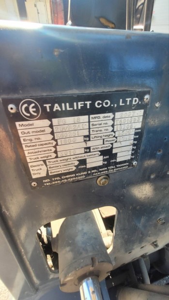 targonca tailift FG18