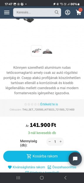 thule tetőcsomagtartó volkswagen golf,golf sportsvan.