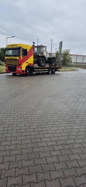 traktor vegyszerező bálázó