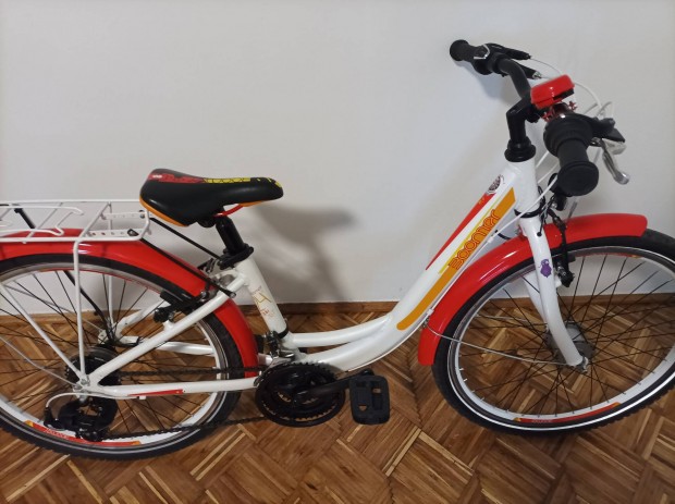 új Boomer 24 agydinamós alu gyermek kerékpár gyerek bicikli