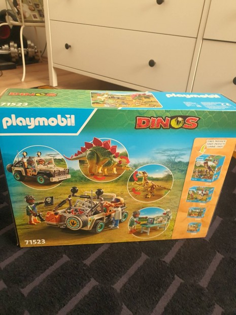 új Playmobil 71523 kutatótábor dínokkal