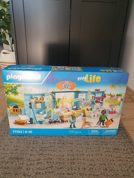 új Playmobil 71742 kisállat panzió