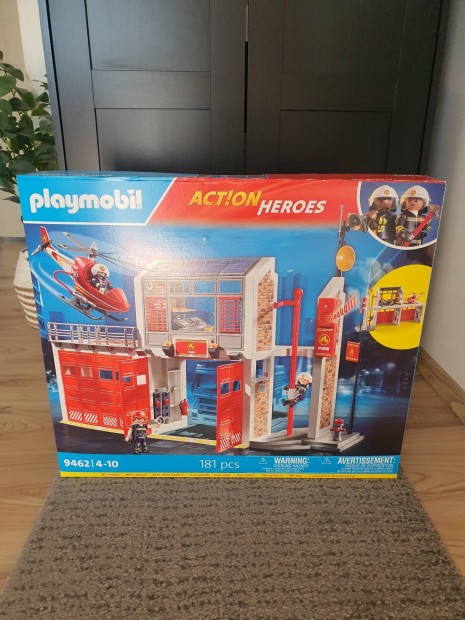 új Playmobil 9462 tűzoltóság nagy