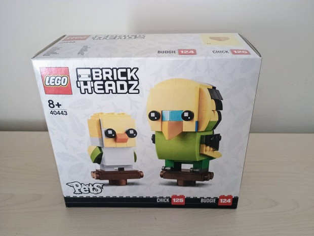 j, bontatlan Lego Brickheadz 40443 Trpepapagj 