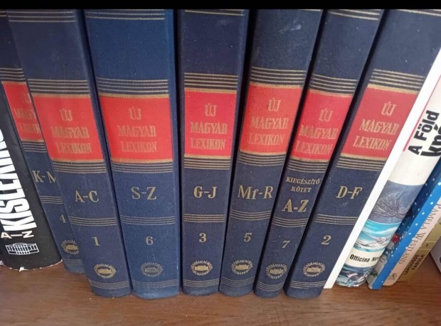 új magyar lexikon sorozat teljes
