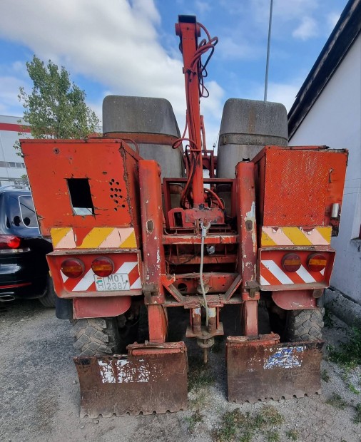 unimog darus - seprűs - csörlős