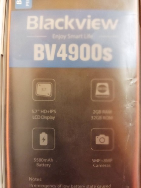 ütés álló telefon,blackview 4900 s