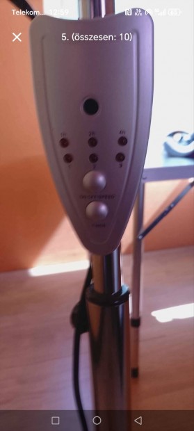 ventilátor 50 wattos 3fokozatos időkapcsolos 2db taviranyitóval