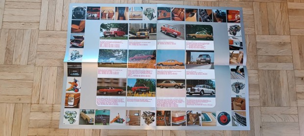veterán Mercedes prospektus régi katalógusok w123 w116 w107