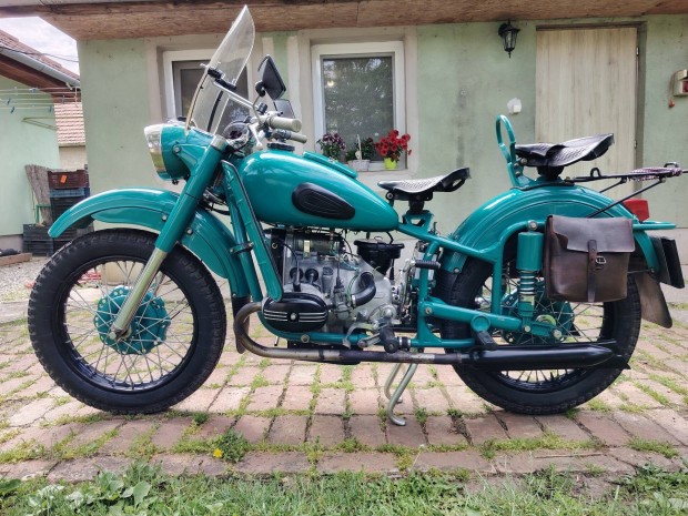 veterán Ural m63 motorkerékpár !