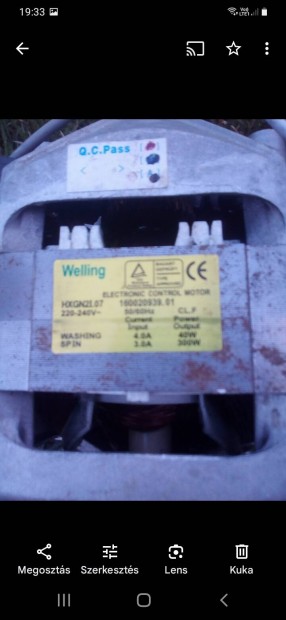 villanymotor j, 