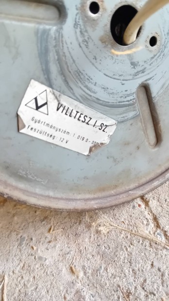 villógó régi rendőr mentő autó tartozék