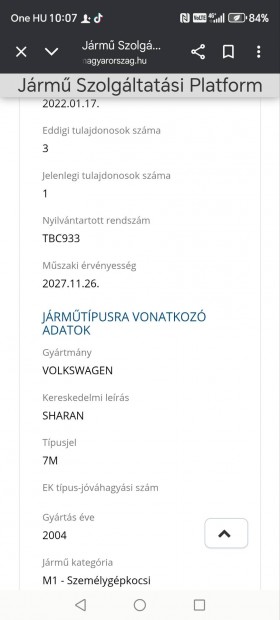 volkswagen sharan 1.9d 7 szemlyes