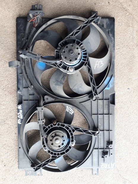 vw Golf 4,hűtőventilátor keret 1J0 121 207 M ( motor nem működik )