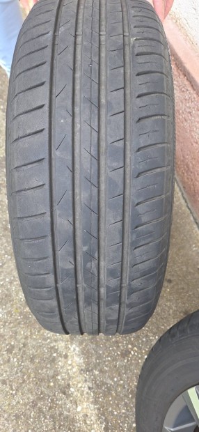 vw golf7 205/55R16 könnyűfém felni nyári gumival eladó