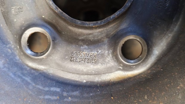 vw lemezfelni 16" 5x112 ET42