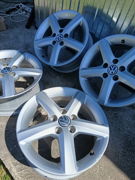 vw polo 5x100 15 col alufelni szett