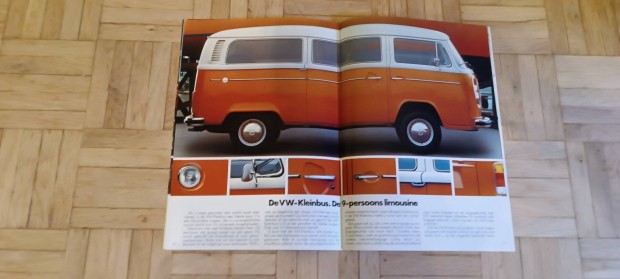 vw transporter t2 eredeti prospektus katalógus veterán Volkswagen