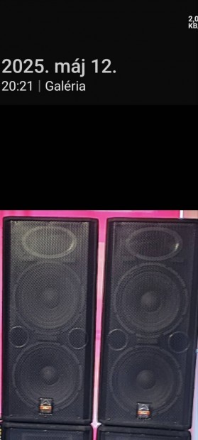 wharfedale pro evp x215 hangfal eladó