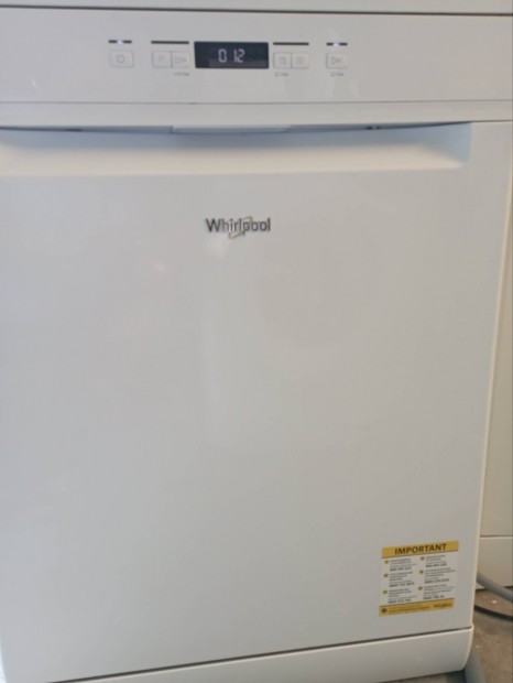 whirlpool 12 terítékes mosogatógép kiváló állapotban