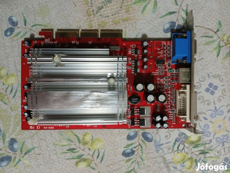 ATI Radeon 9550 AGP8X 128MB TV-OUT DVI Videokártya - Tatabánya ...