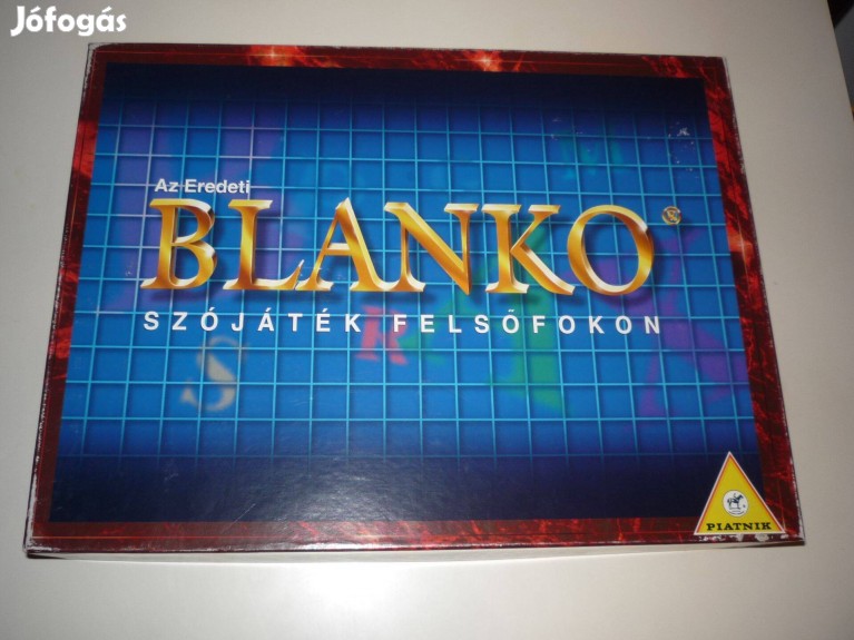 Blankó társasjáték - XI. kerület, Társasjáték - Jófogás