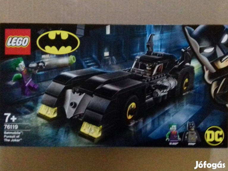 Bontatlan LEGO Batman 76119 Batmobile Joker üldözése utánvét GLS Foxpo ...