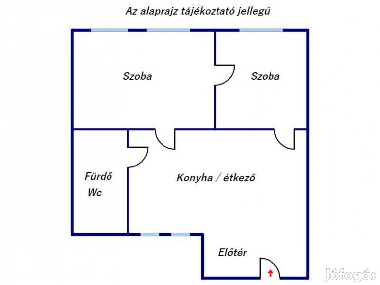 Eladó 73 nm-es lakás Szeged