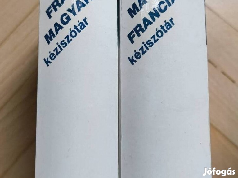 MAGYAR-FRANCIA kéziszotar Eckhardt Sándor: Magyar-francia kéziszótár (Eckhardt