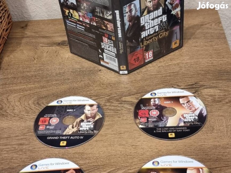 Gta Iv The Complete Edition Episodes From Liberty City Pc Dvd Játék 