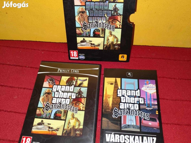 Grand Theft Auto San Andreas Pc Dvd Kecskem T Pc J T Kok J Fog S