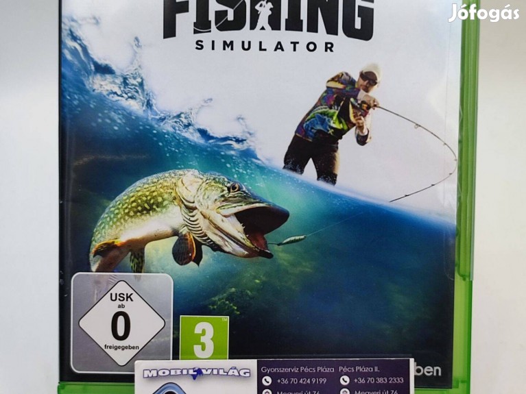 Pro Fishing Simulator Xbox One Garanciával #konzl1940 - Pécs, Xbox konzol  és játékok - Jófogás