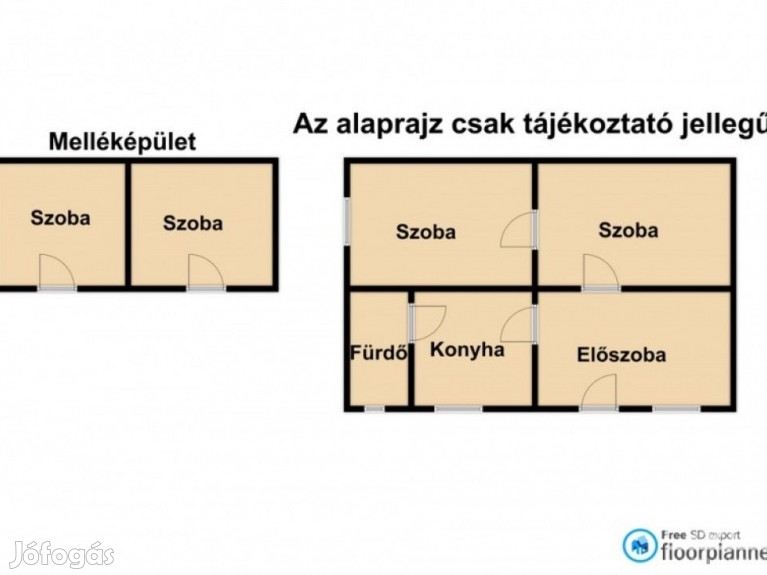 Teljesen felújítandó házrész eladó Tarján-Hódmezővásárhelyen!