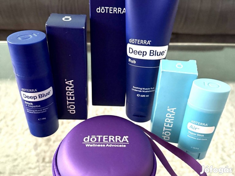 Új, bontatlan eredeti Doterra Deep Blue Rub és stick és Air stick - XVI ...