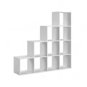 10 fakkos lépcsős polc