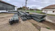 12x18x4,5m - 220nm csarnok , csarnokváz , tároló