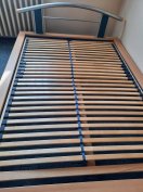 140x200 cm ágykeret ágyráccsal és Wellpur matraccal jó állapot