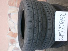 215/75 R16C kisteher téligumi 2 db