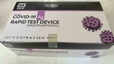 25 db Covid-19 antigén teszt