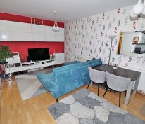 3 ker Hunor utcában 53 m2 2 szobás kertkapcsolatos lakás eladó