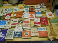 56 doboz régi cigaretta eladó
