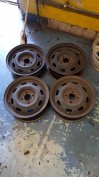 5,5x14 4x100x60 Nissan használt lemezfelni