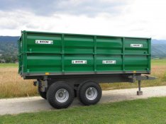8 Tonnás Tandem Pótkocsi B 502L/TA Bicchi