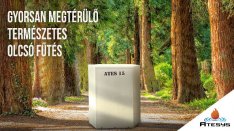 ATES hőszivattyú régi gázkazán helyett