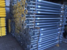 Acéltámasz D300 / D350 20KN / kompatibilis Doka, Peri, zsalu, láb