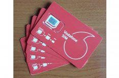Aktivált Vodafone SIM kártyák, regisztrált (no-name) kártya