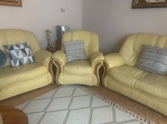 Andante bőr ülőgarnitúra Szett 3+2+1