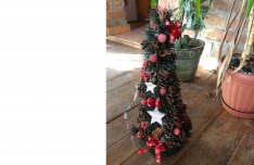 Antik karácsonyfa, asztali kis karácsonyfa 4500 ft/Lenti
