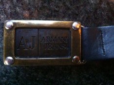 Armani Jeans Bőr Öv