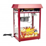 Asztali Popcorn gép 220V 36hó Garanciával + CE Tan. + Gépkönyv